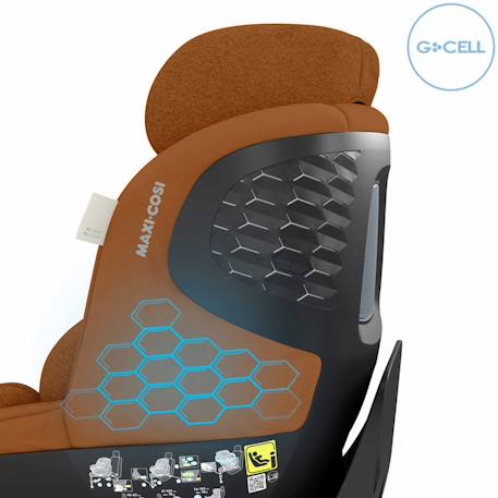 Maxi-cosi siège auto enfant pivotant 360°, mica pro eco i-size Authentic black+Authentic cognac+Authentic graphite+Authentic grey 11 - vertbaudet enfant 