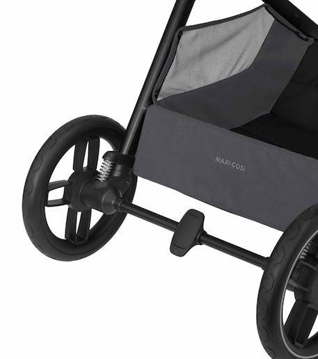 Poussette naissance oxford Twillic black+Twillic graphite+Twillic green+Twillic truffle 9 - vertbaudet enfant 