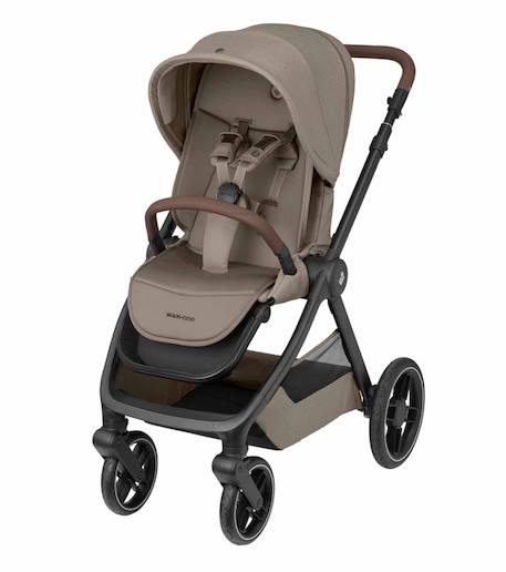 Poussette naissance oxford Twillic black+Twillic graphite+Twillic green+Twillic truffle 16 - vertbaudet enfant 