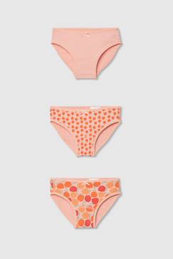 Pack de 3 culottes en coton imprimé  - vertbaudet enfant