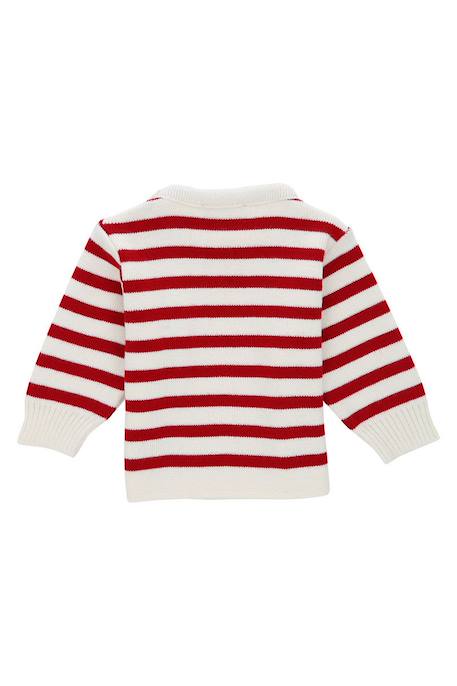 Pull marin rayé  fouesnant bébé Nature/braise+Nature/navire+Nature/reflet+Navire/nature 2 - vertbaudet enfant 