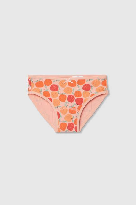 Pack de 3 culottes en coton imprimé Multicolore 2 - vertbaudet enfant 