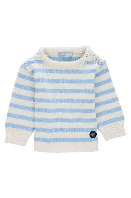Bébé-Pull, gilet, sweat-Pull marin rayé  fouesnant bébé