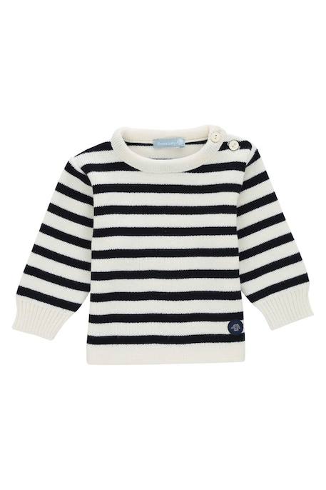 Bébé-Pull marin rayé  fouesnant bébé