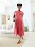 Robe longue grossesse et allaitement bleu grisé+rose 8 - vertbaudet enfant 