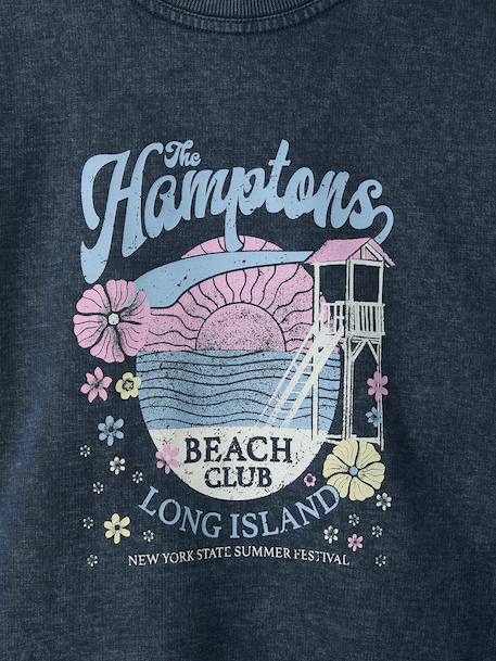 Sweat fille Hamptons marine 5 - vertbaudet enfant 