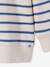 Sweat garçon col montant zippe rayé bleu 6 - vertbaudet enfant 