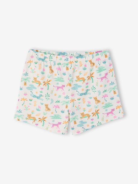 Lot de 2 pyjamas jungle fille écru 6 - vertbaudet enfant 