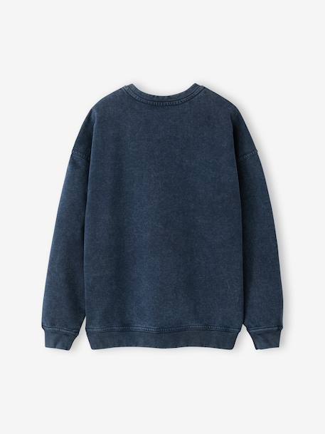 Sweat fille Hamptons marine 4 - vertbaudet enfant 