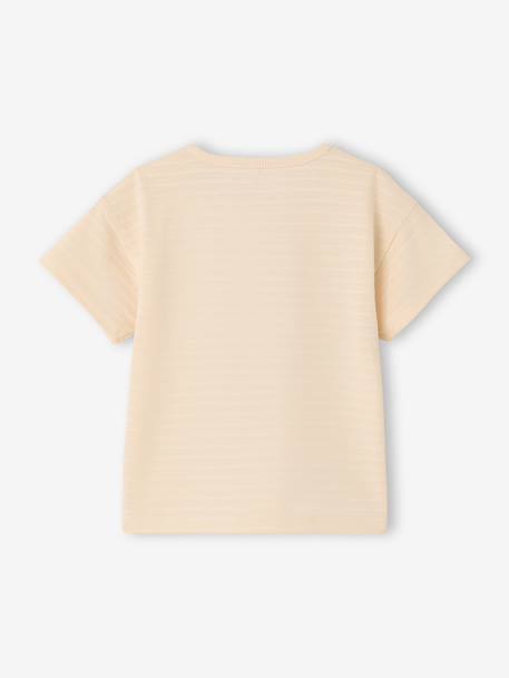 T-shirt bébé garçon motif animalier écru+vanille 4 - vertbaudet enfant 