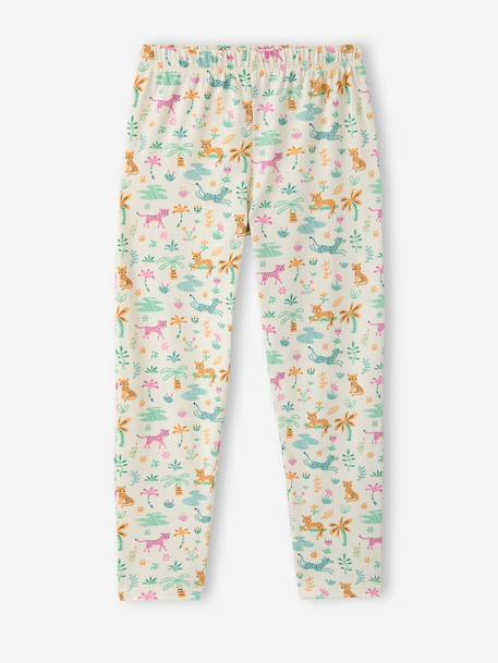 Lot de 2 pyjamas jungle fille écru 9 - vertbaudet enfant 