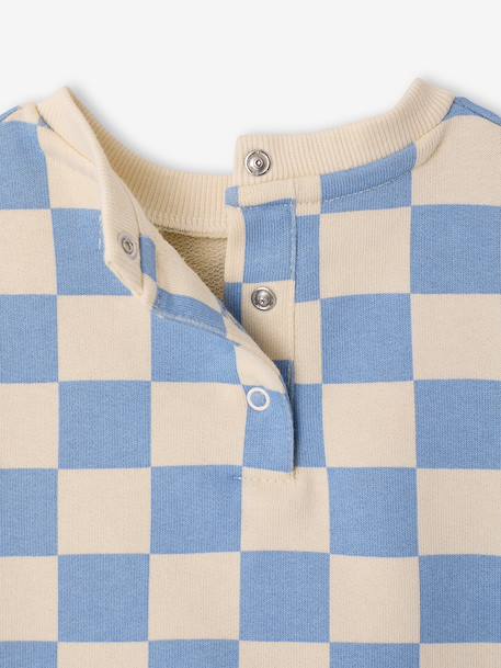 Sweat bébé garçon 'Team Soleil' bleu grisé 5 - vertbaudet enfant 