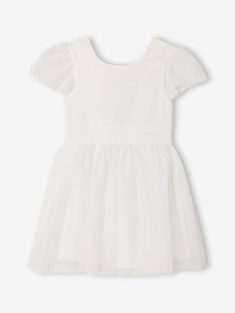 Robe de cérémonie fille blanc 5 - vertbaudet enfant 
