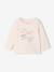 Ensemble bébé tee-shirt et pantalon en molleton bleu canard+rayé / caramel 2 - vertbaudet enfant 