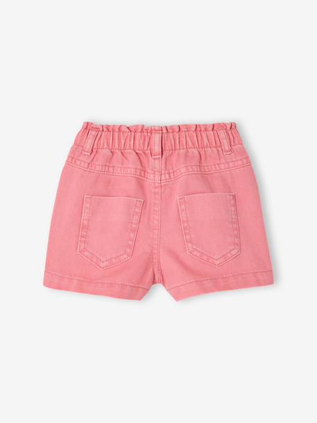Short bébé fille brodé rose bonbon 2 - vertbaudet enfant 