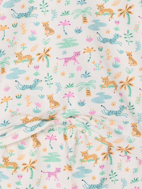 Lot de 2 pyjamas jungle fille écru 12 - vertbaudet enfant 