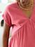 Robe longue grossesse et allaitement bleu grisé+rose 12 - vertbaudet enfant 