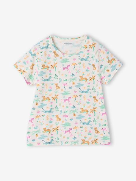 Lot de 2 pyjamas jungle fille écru 5 - vertbaudet enfant 