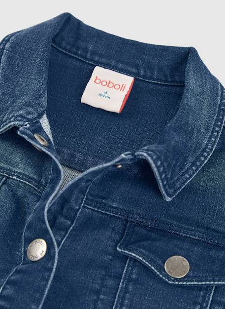 Veste cotonen jean Bleu 3 - vertbaudet enfant 