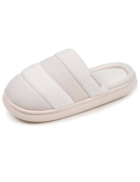 Chaussons mules velours semelle bloup xtra confort Blush+Ivoire+Léopard bordeaux+Multicolor 12 - vertbaudet enfant 