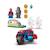 Spidey sur sa moto contre rhino 11206 Multicolore 4 - vertbaudet enfant 