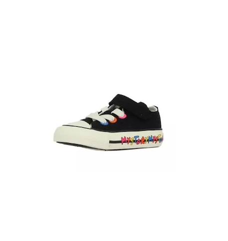 Baskets textile pour bébé Multicolore 2 - vertbaudet enfant 