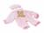 Poupon bambolina camélia - dit 50 mots - avec accessoires Rose et blanc 2 - vertbaudet enfant 