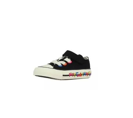 Baskets fille converse Noir 2 - vertbaudet enfant 