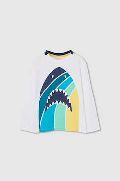 Garçon-T-shirt, polo, sous-pull-T-shirt enfant à manches longues en coton