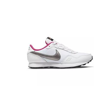 Baskets cuir, synthétique md valiant gs Blanc/gris 3 - vertbaudet enfant 
