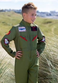 Jouet-Jeux d'imitation-Déguisement pilote - fighter pilot 5-7 ans