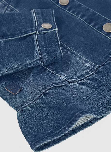Veste cotonen jean Bleu 4 - vertbaudet enfant 