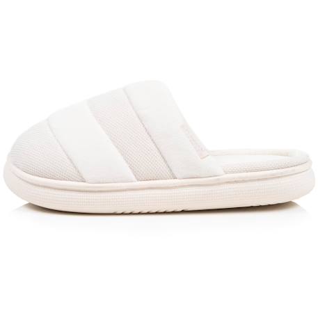 Chaussons mules velours semelle bloup xtra confort Blush+Ivoire+Léopard bordeaux+Multicolor 9 - vertbaudet enfant 