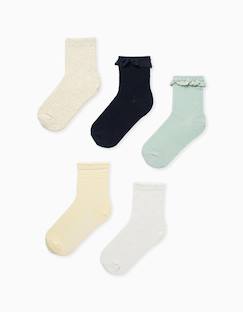 Lot de 5 paires de chaussettes variées  - vertbaudet enfant