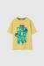 T-shirt garçon  motif palmiers Jaune 1 - vertbaudet enfant 