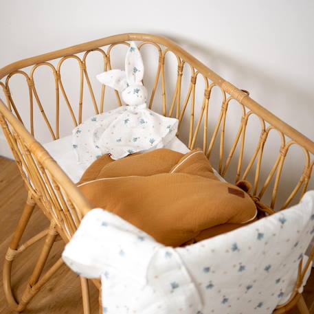 Doudou plat lapin Bleuet imprimé floral 5 - vertbaudet enfant 