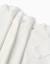 Lot de 4 bodies en coton croisés unis/côtelés Blanc 3 - vertbaudet enfant 