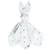Doudou plat lapin Bleuet imprimé floral 1 - vertbaudet enfant 