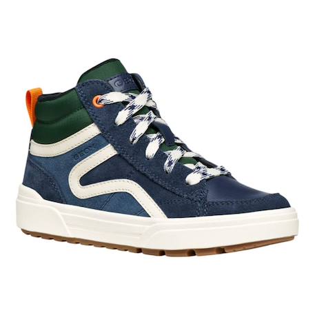Baskets montantes garçon j weemble boy Bleu+Bleu+Bleu vert 14 - vertbaudet enfant 