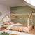 Taie d'oreiller enfant imprimée en percale de coton, mini vichy Beige moyen 2 - vertbaudet enfant 