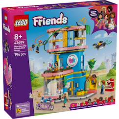 Jouet-Jeux d'imagination-Lego 42689 - clubhouse heartlake friends