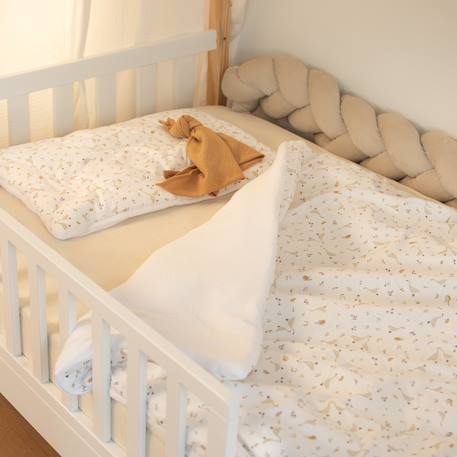 Taie d'oreiller en coton sidonia Sidonia, beige, écru, blanc 3 - vertbaudet enfant 
