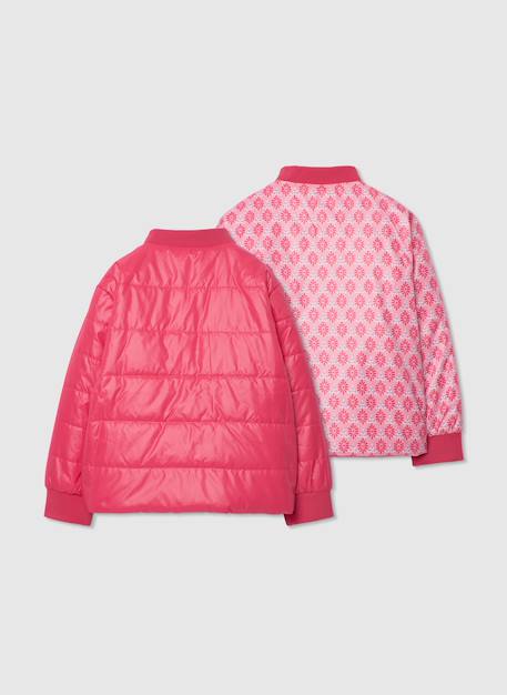 Parka réversible fille Rose 4 - vertbaudet enfant 