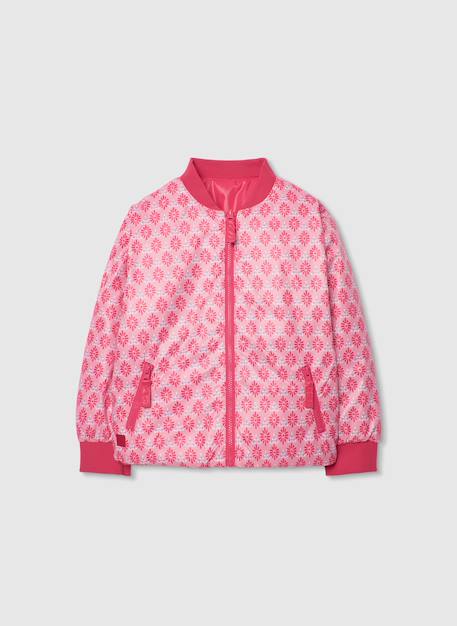 Parka réversible fille Rose 1 - vertbaudet enfant 