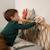 Doudou plat lapin Bleuet imprimé floral 4 - vertbaudet enfant 