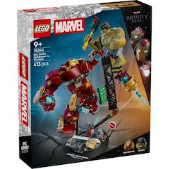 Jouet-Jeux d'imagination-Lego 76343 - combat hulkbuster vs hulk