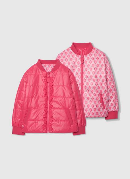 Parka réversible fille Rose 3 - vertbaudet enfant 