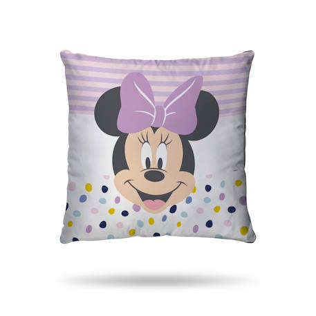 Housse de couette disney minnie à pois coton Rose 2 - vertbaudet enfant 