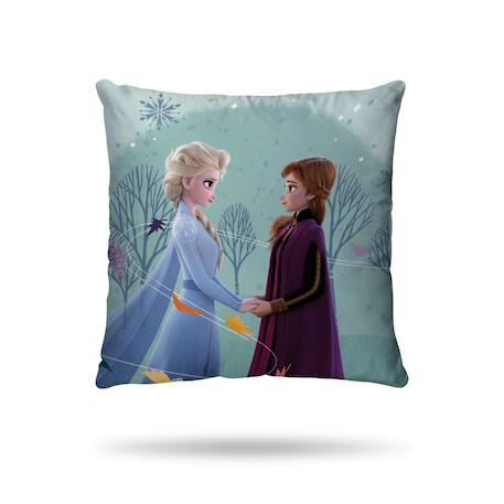 Housse de couette disney reine des neiges elsa et anna coton Bleu 2 - vertbaudet enfant 