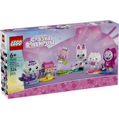 Jouet-Jeux d'imagination-Lego 11215 - gabby chats en briques